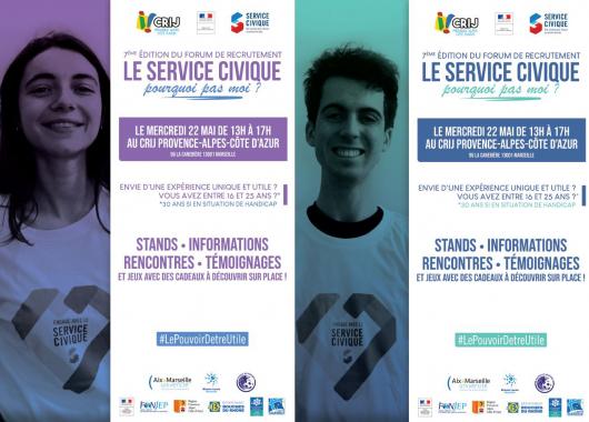 Forum De Recrutement Le Service Civique Pourquoi Pas Moi 7eme Edition Agenda Cidj