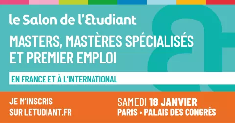 Salon de l'Etudiant Masters, mastères et premier emploi