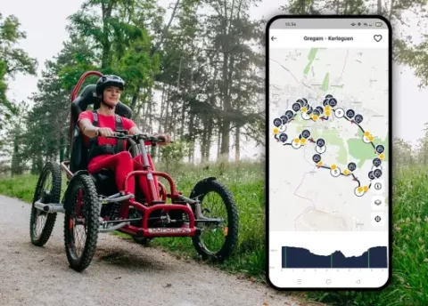 Handicap : une appli aide les sportifs à trouver des sentiers adaptés