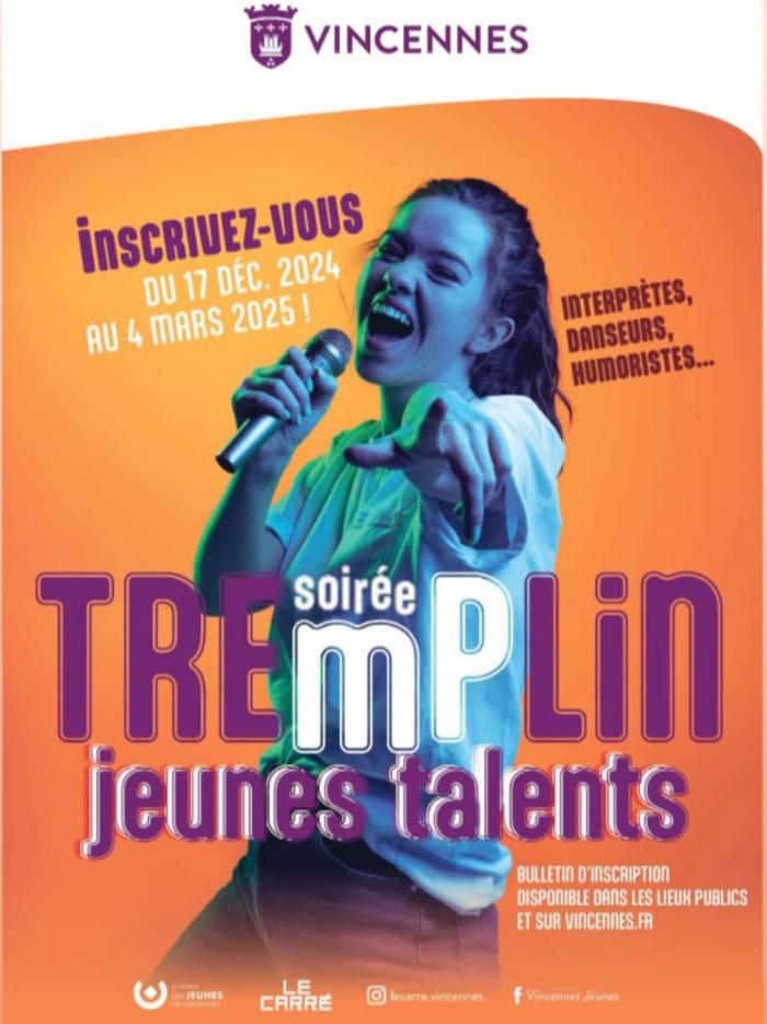 Soirée Tremplin Jeunes Talents