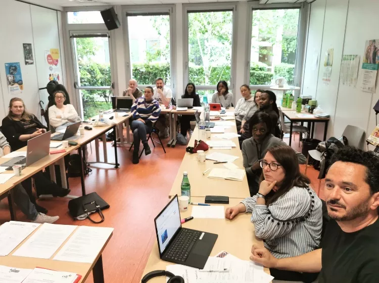 des professionnels de l'orientation en formation