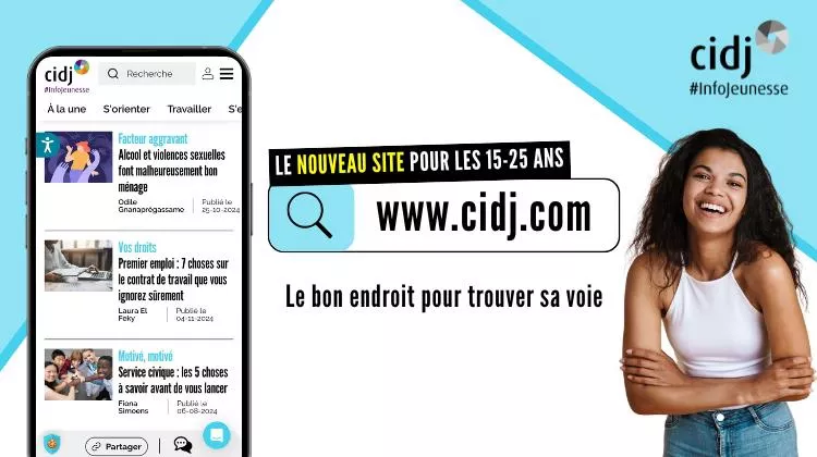 Le nouveau site cidj.com navigation smartphone